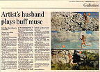 Toronto Star, Article about Jennifer Walton's Running Paintings. 2004